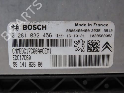 Used Engine control unit (ECU) PEUGEOT 508 SW I (8E_) 1.6 BlueHDi 120 (120 hp) 26702254