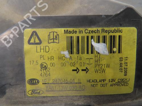 Lyskaster venstre FORD FIESTA VI (CB1, CCN) 1.4 TDCi (68 hp) 28105953
