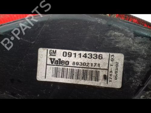 Left taillight OPEL CORSA C (X01) 1.2 (F08, F68) | BP8999781C34