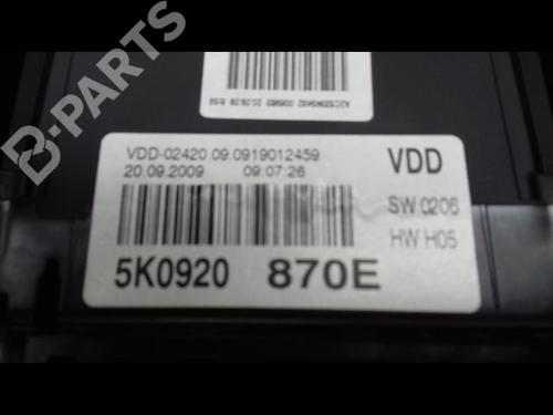 Instrument cluster VW GOLF VI (5K1) 2.0 TDI | BP9828409C47 