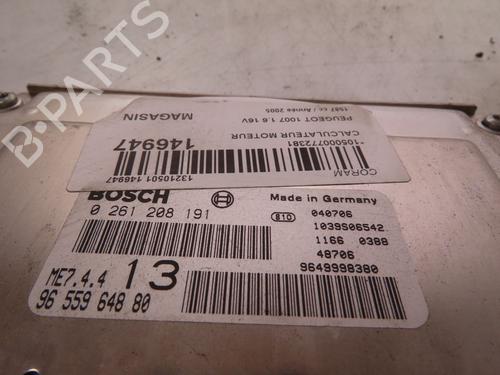 Used Engine control unit (ECU) PEUGEOT 1007 (KM_) 1.6 16V (109 hp) 17657145