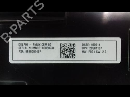 Climate control CITROËN DS4 (NX_) 2.0 BlueHDi 180 | BP9004980I5