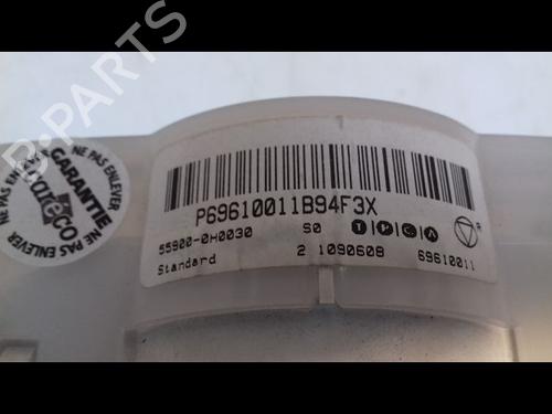 AC-Styringsenhed/Manøvreenhed PEUGEOT 107 (PM_, PN_) 1.4 HDi (54 hp) 12203622