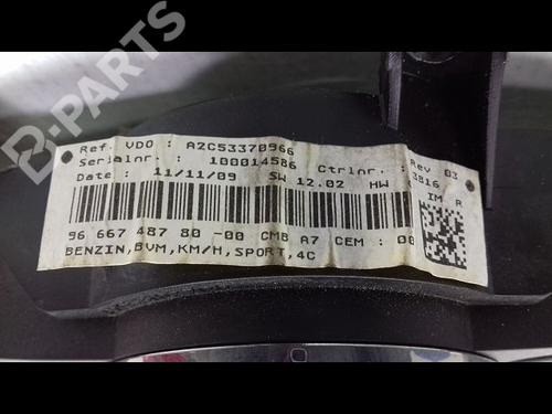 Instrument cluster PEUGEOT 207 CC (WD_) 1.6 16V | BP10299046C47 