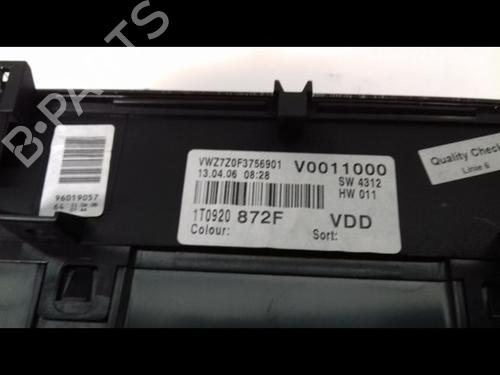 instrument-cluster-vw-touran-1t1-1t2-2003-2004-2005-2006-2007-2008-2009-2010-2011-23151273 main image