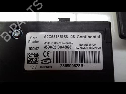 Used Card reader RENAULT SCÉNIC III (JZ0/1_) 1.9 dCi (JZ0J, JZ1J, JZ1K, JZ1S) (131 hp) 8978910
