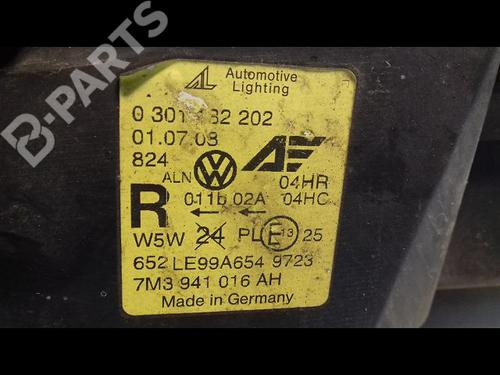 Used Right headlight VW SHARAN (7M8, 7M9, 7M6) 2.0 TDI (140 hp) 11821165