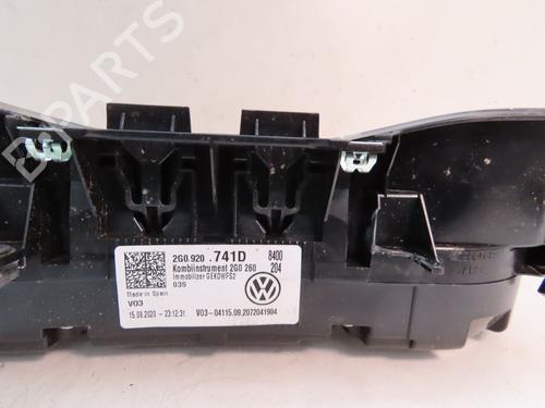 Used Instrument cluster VW POLO VI (AW1, BZ1, AE1) 1.6 TDI (95 hp) 16106539