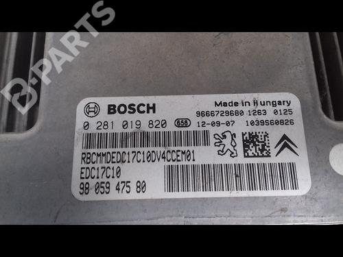 Engine control unit (ECU) PEUGEOT 208 I (CA_, CC_) 1.4 HDi | BP8991039M57 