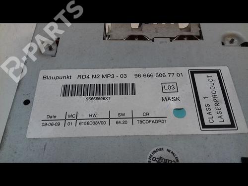 Used Radio PEUGEOT 3008 I MPV (0U_) 1.6 HDi (109 hp) 12128988