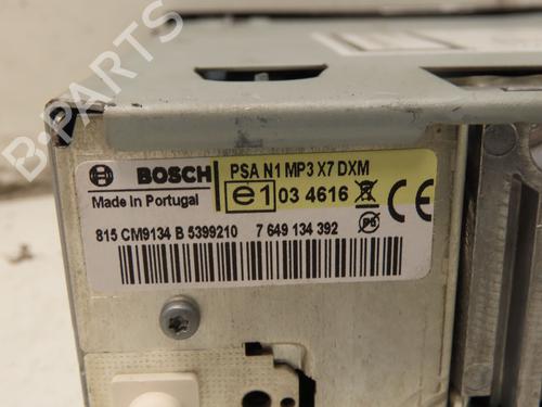 Used Radio PEUGEOT PARTNER Tepee 1.6 HDi 90 (92 hp) 32486741