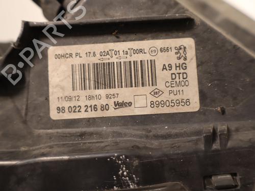 Used Right headlight Right headlight PEUGEOT 208 I (CA_, CC_) 1.6 HDi (92 hp) 40241802 40241802