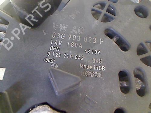 Used Alternator VW PASSAT B6 Variant (3C5) 3.2 FSI 4motion (250 hp) 8980425