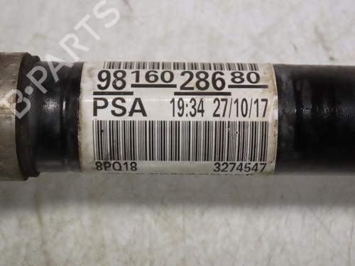 Used Right front driveshaft PEUGEOT 208 I (CA_, CC_) 1.6 BlueHDi 100 (100 hp) 21498936