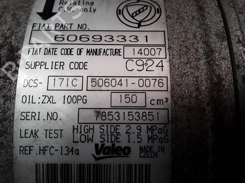 Used AC compressor ALFA ROMEO 159 (939_) 1.9 JTDM 16V (939AXC1B, 939AXC12) (150 hp) 8996769
