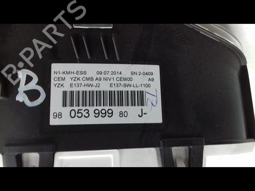 Instrument cluster PEUGEOT 208 I (CA_, CC_) 1.0 VTi | BP15421037C47