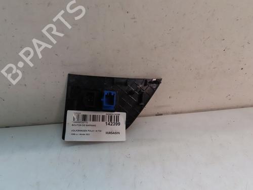 Used Warning switch VW POLO VI (AW1, BZ1, AE1) 1.6 TDI (95 hp) 16106528