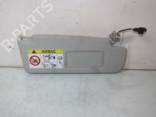 Used Right sun visor VW POLO V (6R1, 6C1) 1.2 TSI 16V (90 hp) 22998028