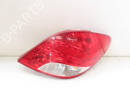 Used Right taillight PEUGEOT 207 (WA_, WC_) 1.4 HDi (68 hp) 20977255