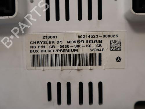 Used Instrument cluster Instrument cluster 39518639 39518639