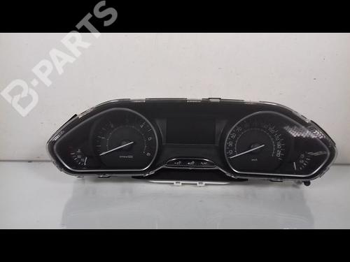 Used Instrument cluster PEUGEOT 208 I (CA_, CC_) 1.6 BlueHDi 100 (100 hp) 9002805