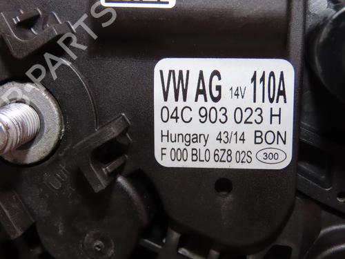 Used Alternator VW POLO V (6R1, 6C1) 1.0 (60 hp) 29380323