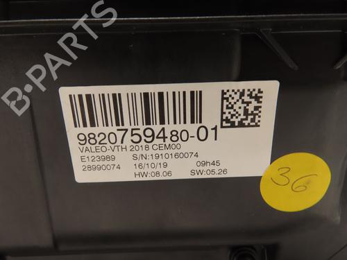 Display monitor DS DS 3 / DS 3 CROSSBACK (UR_, UC_, UJ_) E-TENSE (UZZKXZ) | BP30952230C48