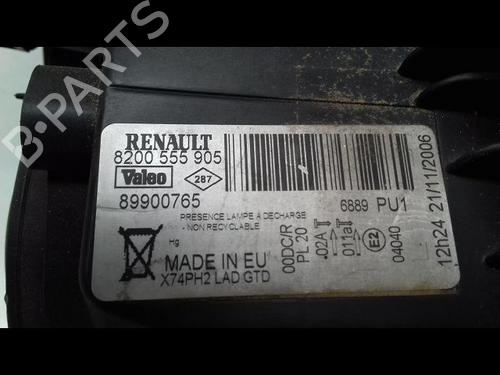 Venstre forlygte RENAULT LAGUNA II (BG0/1_) 2.2 dCi (140 hp) 14957684