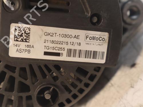 Used Alternator Alternator FORD TRANSIT CUSTOM V362 Van (FY, FZ) 2.0 EcoBlue (130 hp) 33894046 33894046