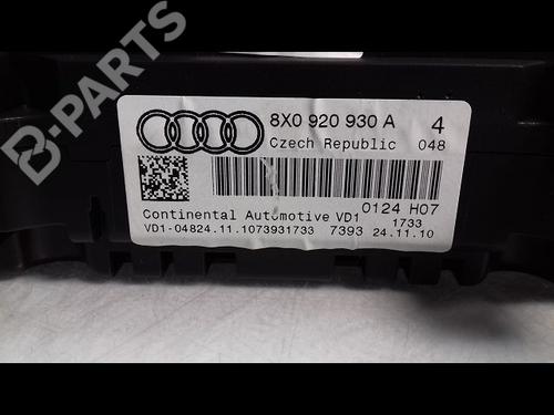 Instrument cluster AUDI A1 (8X1, 8XK) 1.6 TDI | BP10063920C47 