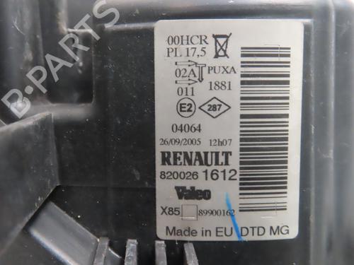 Højre forlygte RENAULT CLIO III (BR0/1, CR0/1) 1.4 16V (98 hp) 29757963