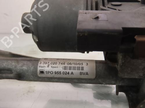 Used Front wiper motor SEAT LEON (1P1) 1.9 TDI (105 hp) 17382215