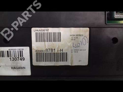 Instrument cluster RENAULT CLIO III (BR0/1, CR0/1) 1.4 16V | BP10510298C47 