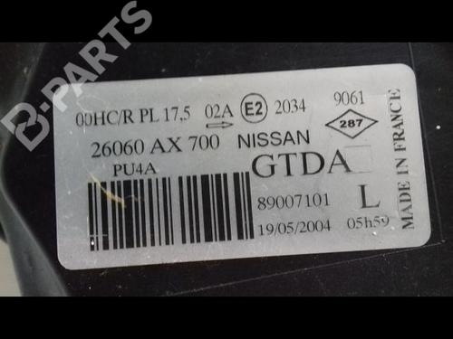 Used Left headlight NISSAN MICRA III (K12) 1.2 16V (65 hp) 11566405