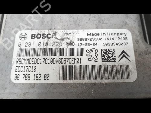 Used Engine control unit (ECU) PEUGEOT PARTNER Box Body/MPV 1.6 HDi (90 hp) 13395356