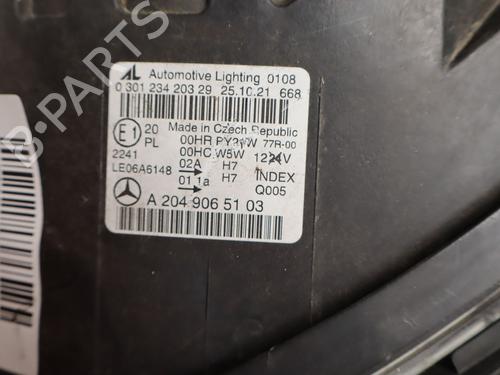 Left headlight MERCEDES-BENZ C-CLASS T-Model (S204) C 220 CDI (204.208) | BP37186333C28 - Image 3