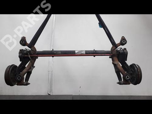 Used Rear axle Rear axle PEUGEOT 206 Hatchback (2A/C) 1.4 i (75 hp) 11104821 11104821