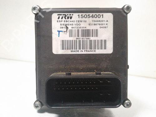 Used ABS pump PEUGEOT 407 (6D_) 2.0 (6DRFNB, 6DRFNE) (136 hp) 23150502