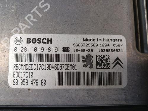 Used Engine control unit (ECU) CITROËN C4 II (NC_) 1.6 HDi 90 (92 hp) 11747186