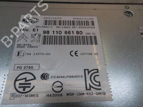 Used Radio PEUGEOT 208 I (CA_, CC_) 1.2 VTI 82 (82 hp) 17175839