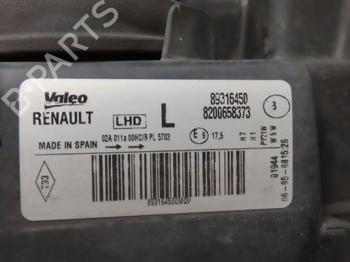 Venstre forlygte RENAULT MODUS / GRAND MODUS (F/JP0_) 1.2 (JP0C, JP0K, FP0C, FP0K, FP0P, JP0P, JP0T) | BP30954637C28