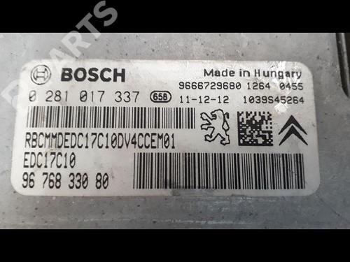 Used Engine control unit (ECU) CITROËN C3 II (SC_) 1.4 HDi 70 (SC8HZC, SC8HR0, SC8HP4) (68 hp) 11952647