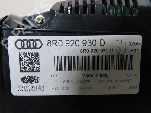 instrument-cluster-audi-q5-8rb-20-tdi-quattro-8r0920930d-2008-2009-2010-2011-2012-2013-2014-2015-2016-2017-2018-2019-18277289 main image