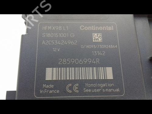 card-reader-renault-clio-iv-bh_-15-dci-75-285902598r-2012-2013-2014-2015-2016-2017-2018-2019-2020-2021-8990986 main image