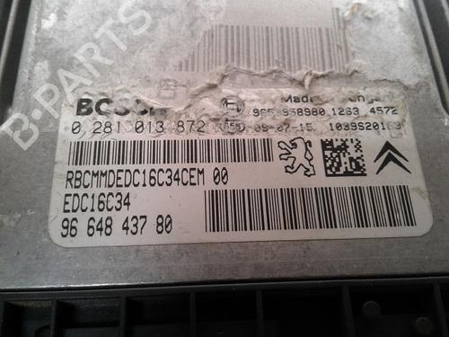 Used Engine control unit (ECU) PEUGEOT 207 (WA_, WC_) 1.6 HDi (90 hp) 8998244