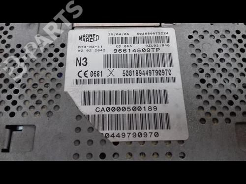 Radio PEUGEOT 607 (9D, 9U) 2.2 HDi | BP9135846E6 