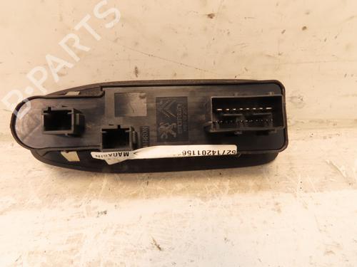Used Left front window switch PEUGEOT 208 I (CA_, CC_) 1.2 VTI 82 (82 hp) 29196280