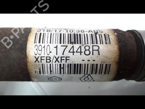 Used Left front driveshaft RENAULT MEGANE IV Hatchback (B9A/M/N_) 1.2 TCe 130 (B9MR) (130 hp) 9855821