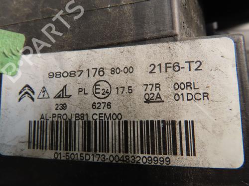 Używane Lampa przednia prawa DS DS 5 (KF_) 1.6 BlueHDi 120 (120 hp) 30605764