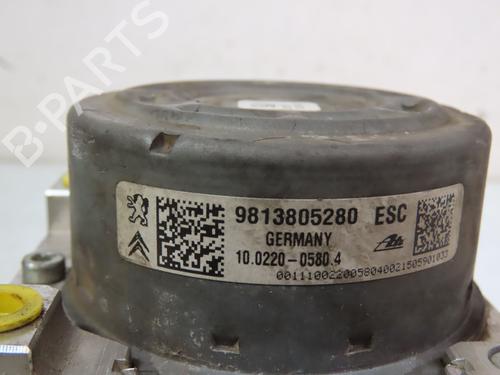 Used ABS pump PEUGEOT 2008 I (CU_) 1.2 VTi (82 hp) 27666046